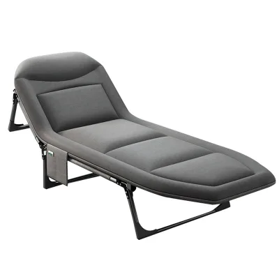 Factory Price Modern Folding Bed Camping Portable Single Simple Online Hot Selling Office Hotel Folded Stainless Beds Wholesale