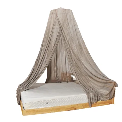 Customized Adults Solid Pattern Circular One Pieces Luxury JHC Brand Polyester/Cotton Canopy Bed Net EMF Shielding Radiation