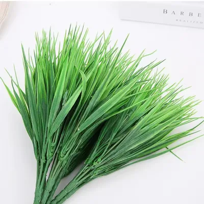 Wholesale Artificial Aquatic Grass Plants 38cm PE Material Eco-Friendly Indoor Outdoor Home Garden Landscaping Christmas Decor