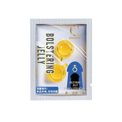 COKELIFE Male External Use Delay Soft Silicone Capsules Black Real Touch Feeling Waterproof for Men's Energy Penis Enlargement