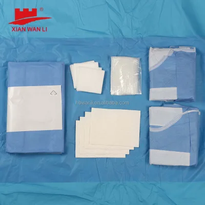 Disposable Sterile Surgery Cardiovascular Operation Sets Cardiovascular Packs Medical Consumable Pack/Kit for Hospital Health