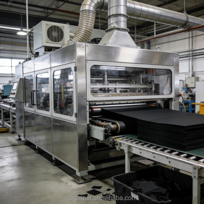 Factory Wholesale Black Paper Black Liner Paper 350gsm 400gsm 450gsm Black Paper