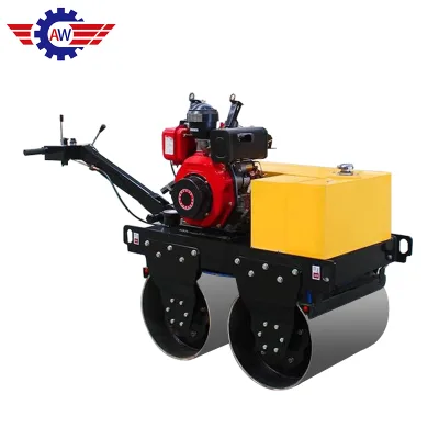Walk Behind Hydraulic Rotation Small Vibrating Road Roller