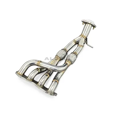 For Honda Accord CD5 Upgrade K24 1994-2002 Stainless Steel Heat Shield Exhaust Manifold Collector