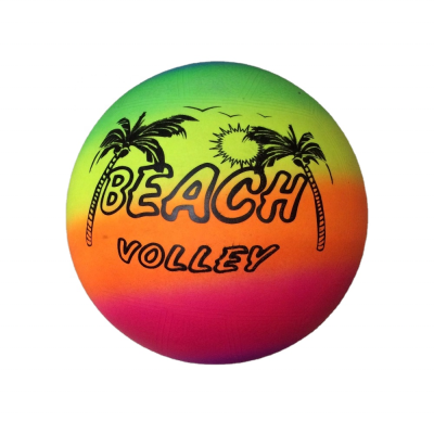 Printed Logo PVC rainbow Beach Ball Inflatable Giant Beach Ball for Sale
