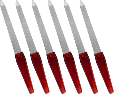 Professional Double Sided Sapphire Nail File Manicure Pedicure Finger & Toe Nail File