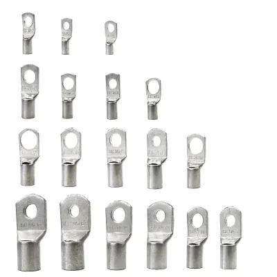 SC Bell Mouth Coated Tin Copper Cable Lug for Wire Connecting Crimp Flared Lug Terminals 660V Battery Use
