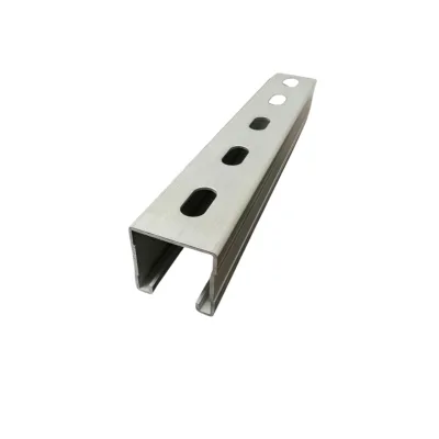 Custom ALIDA 40mm Punched U/C Channel Profile Track Sliding Barn Door Rail Shelf Bracket Q235B Grade 2.5mm Cutting Welding
