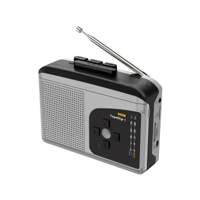2026 New Portable Wlkman Cassette Player AM/FM Radio USB Interface Audio Record & TF Card Conversion No Computer Needed