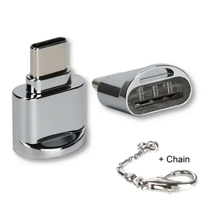 Portable Mini Card Reader Type C SD TF Memory Card Reader OTG Adapter USB 3.1 Card Reader for Samsung Huawei Macbook LeTV