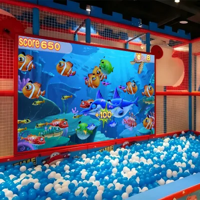 Projection Ball Game Software Interactive Throwing Game for Children Adults Early Childhood Education Customizable Indoor Ball