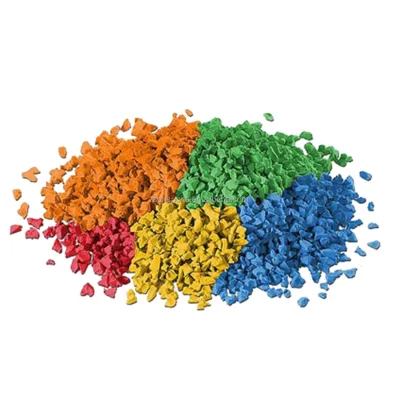 Wet Pour SBR+EPDM Granules Rubber Flooring for Table Tennis Courts & Jogging Tracks Playground Use Over 13mm Thickness