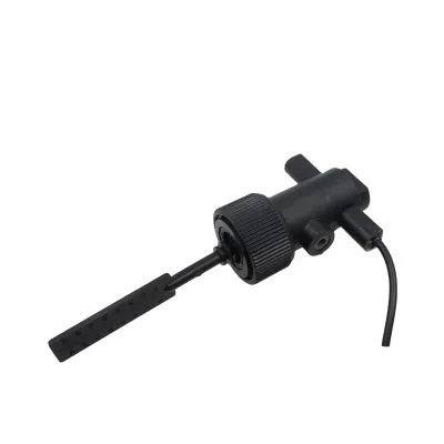 Plastic PP Material Rotating Paddle Level Switch Electronic Water Flow Switch Middle Water Automatic Flow Switch With Wires