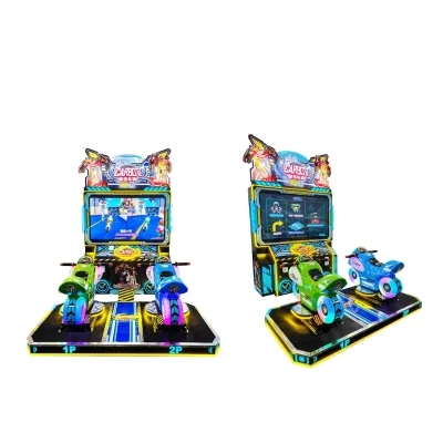 High-Definition Large-Scale Video Arcade Racing Simulation Commercial Coin-Operated Game Equipment Children's English Metal