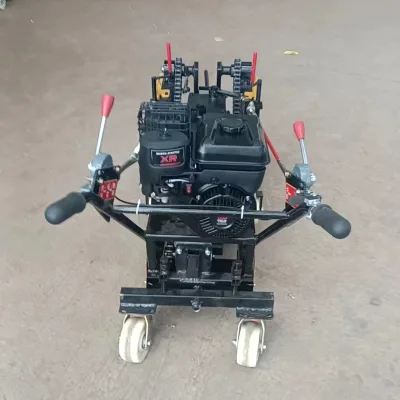 Gasoline Powered Tillers Agricultural Soil Turners Machine Adjustable Depth With Multi-Tines for Agricultural Land