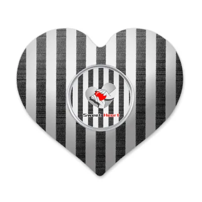 Custom Heart Pillow Sweet Heart Children's Table Clock Innovative Packaging Kids Gifts