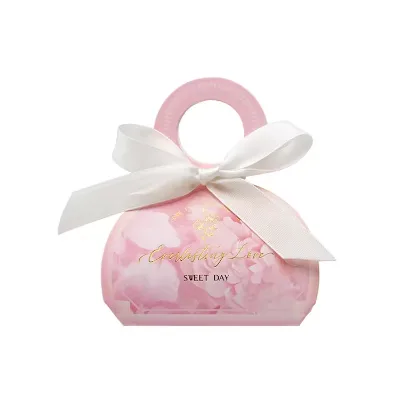 1688 Shop Custom Wedding Gift Box Candy Packaging Paper Box With Ribbon Bow China 1688 Shopping