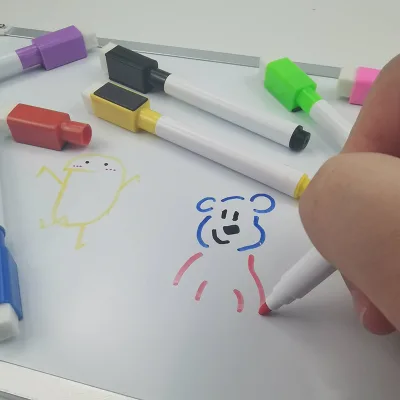 Bulk Purchase Discount Magnetic Dry Erase Whiteboard Marker Pens Low Odor for School Supplies and Classroom Activities