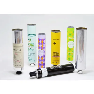 Supplier Of Aluminum Toothpaste Tubes, Cosmetic Collapsible Aluminum Tube With Needle Cap