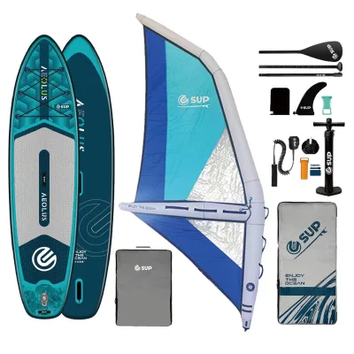 Hard Sup Stand up Sail Inflatable Wind Surf Paddle Surf Windsurfing Board Windsurf Inflatable Windsurf Sail