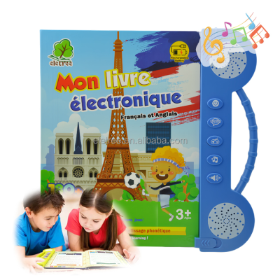 Eletree Wholesale Electronic Children Learning Kids French Toys Books for Toddlers