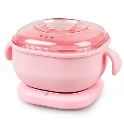 Factory Price 400ml Silicone Material Light & Foldable Wax Melt Portable Mini Hair Removal Pot Wax Warmer Machine
