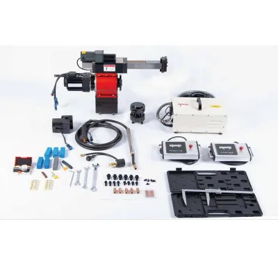 Portable External Cylindrical Processing Machine, High Precision Shaft OD Turning Lathe for Metal Shaft External Machining