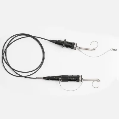 Tactical Armored Patchcord FIBERVISION SC connector field tactical fiber optic cable