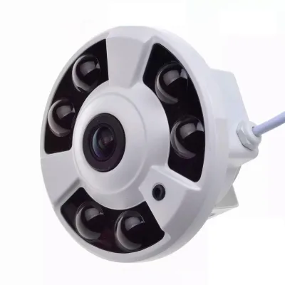 POE Camera 360° Wide Angle Panoramic HD Night Vision Mobile Phone Remote Network Monitoring Camera