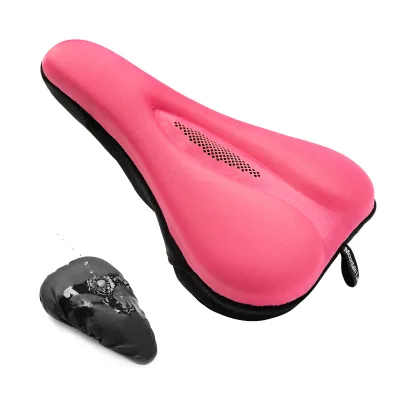 Mountain Land BMX Mountain Bike GEL Seat Cover Saddle Cover Waterproof Ripstop Compatible with Most Bicycles
