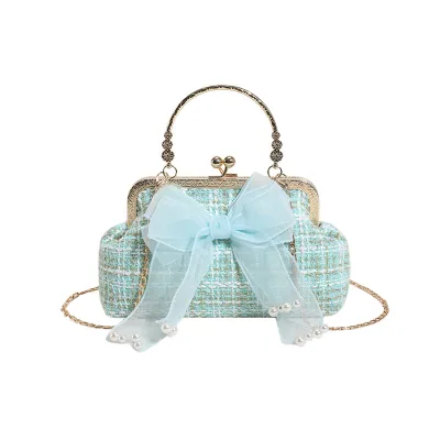 Casual Crossbody Bag Mini Messenger Bags Mini Luxury Pearl Handbags Women