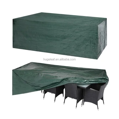 UV-resistant waterproof protective garden Furniture Covers with drawstring