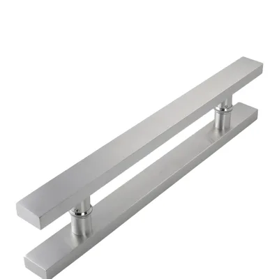 19H001US Interior Door Deluxe Stainless Steel 201/304316 Handlebars Custom Made Shower Door Ladder Handles