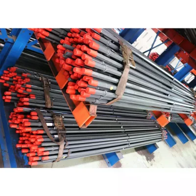 Tapered Drill Extension Rod Hex22 1m 2m 3m Length Rock-drill-rod for Small Hole Drilling for Mining 7°11°12°