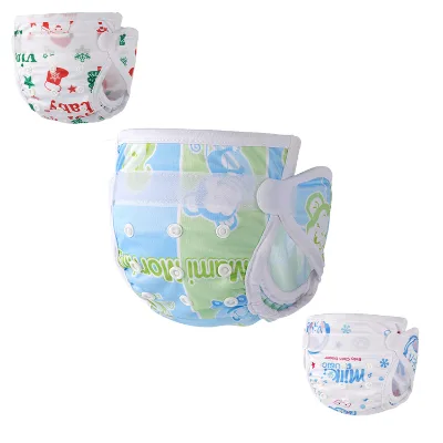 OEM ODM Reusable Baby Cloth Diapers Nappies Custom Washable Breathable Suede Bamboo Charcoal Baby Nappies One Size Fits All