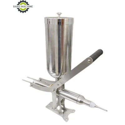 Stainless Steel 5L Capacity Manual Jam Cream Ketchup Filling Machine for Home Use
