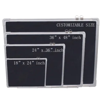 H-TONE Black Board Factory Customize Size Office Standard Board Hanging Wall Magnetic for School Office
