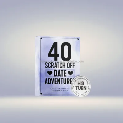 Custom Printing Fun Romantic Scratch Off Date Night Adventure Ideas Special Couples Gift Card Game