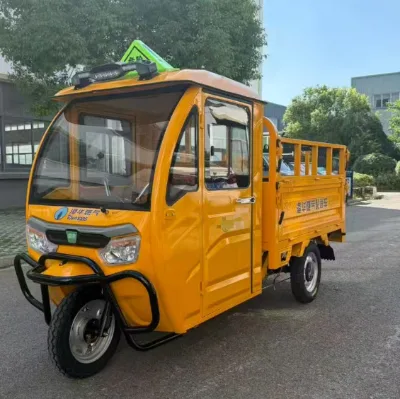 Heavy Duty Electric Tricycle Cargo Trike With Large Capacity Lithium Battery Rugged Design 10 Year Anti Corrosion