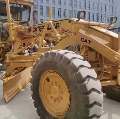 Used Caterpillar 140G Motor Grader with Engine & Bearing Well Maintained for Highway Construction Projects Includes for Report