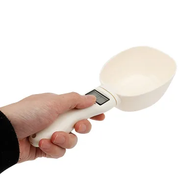 Pet Measure Spoon Dog Feeding Spoon Electronic Pet Food Portion Control Weighing Spoon