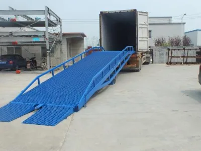 Steel Structure Loading Slope Plates Are Used for Warehousing and Logistics