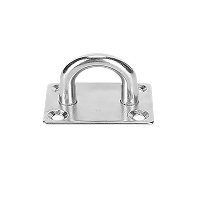Stainless Steel Door for Buckle Ceiling Hanging Chair Swing Sand Bag Hook Eye Plate Zinc Plated Hammock Hardware