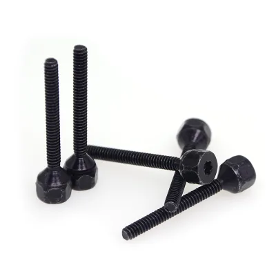 Factory Allen Bolts Flat Head Hexagon Socket Countersunk Bolt Machine Screws Black Torx Long Bolts Screw Fastener