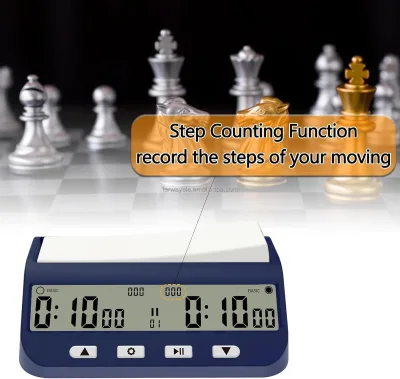 Professional Digital Timer Count up Down Timer Board Game Timer with Bonus & Delay Count Down up on off Alarm