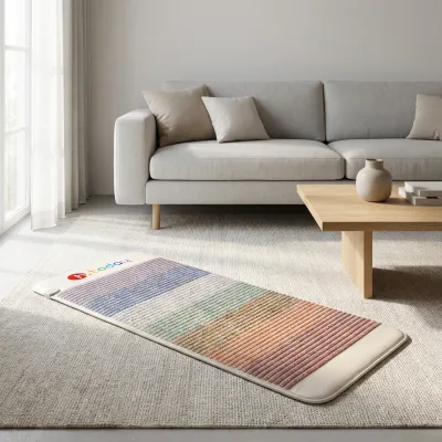Non-magnetic Chakra Fullbody Deep Heating Mat Portable Full Size Electric Mat for Home Use