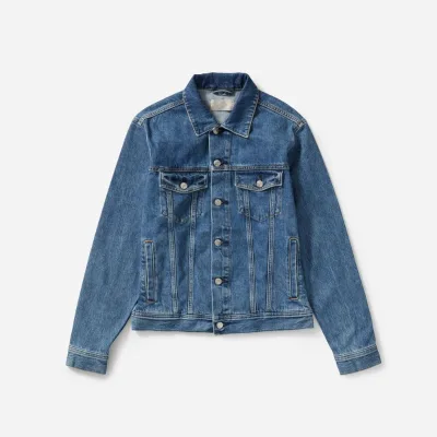 Wholesale OEM Factory Direct Fast Delivery Western Trucker Distress Vintage Custom Denim Jacket for Men