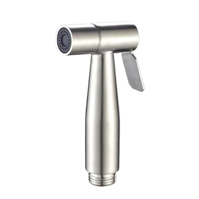 Economic Portable SUS304 Handheld Modern Brushed Toilet Bidet Sprayer Onsite Installation Online Support for