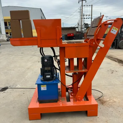 Professional Hydraulic Interlocking Clay Paving Block Making Machine with 30t Pressure Easy Operation