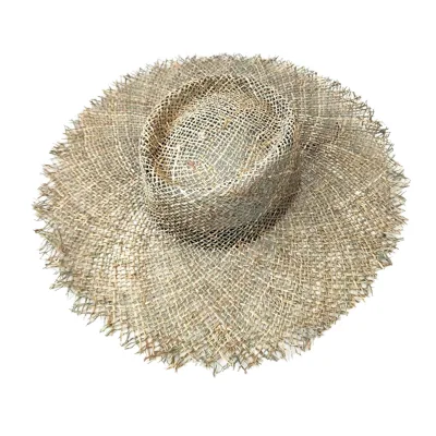 Summer Vacation Sun Hat Outdoor Mesh Breathable Unisex Striped Children Visor Oversized Wide Brim Paper Fishing Travel Daily